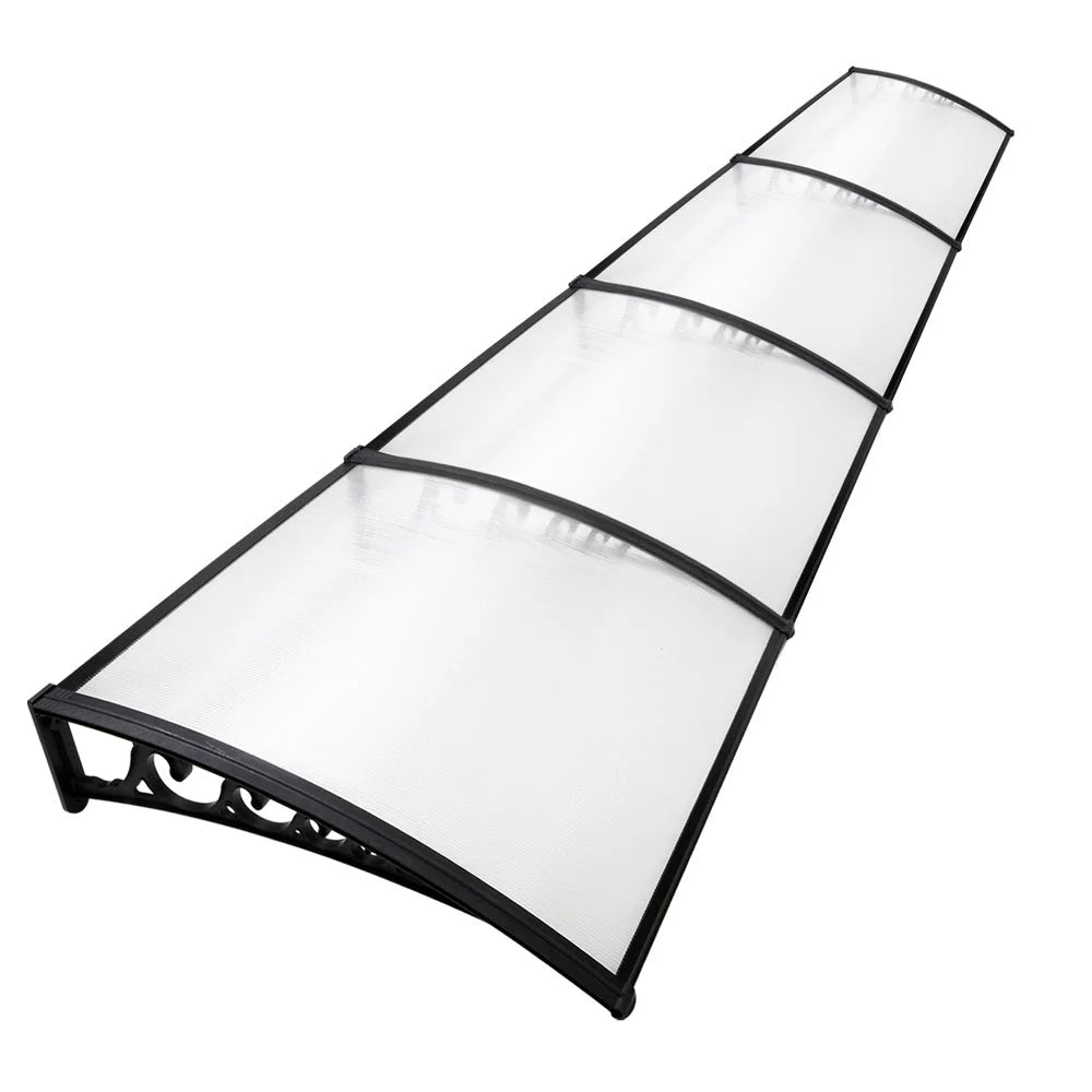 Window Door Awning Patio UV Sun Shield Transparent 1mx4m