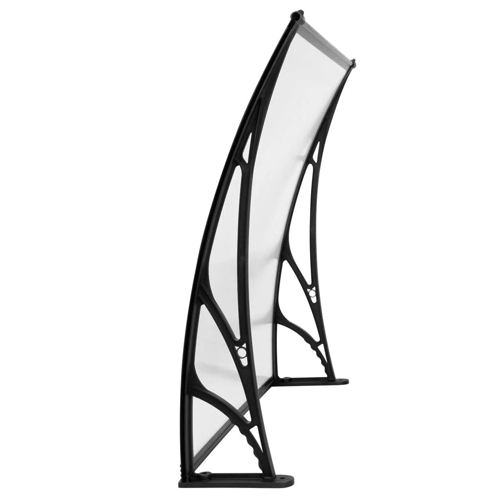 Window Door Awning Shade 1x2m Transparent DIY - Shading