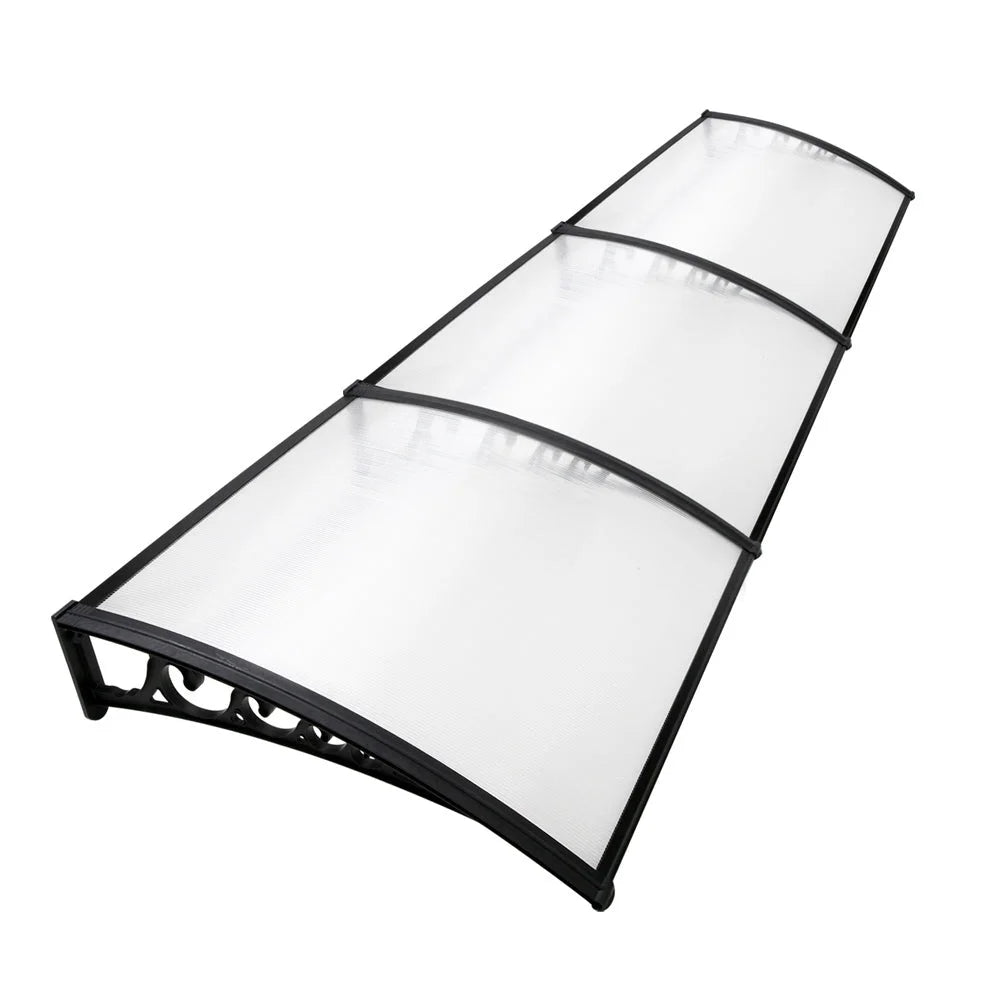 Window Door Awning Shade 1x3m Transparent DIY cover