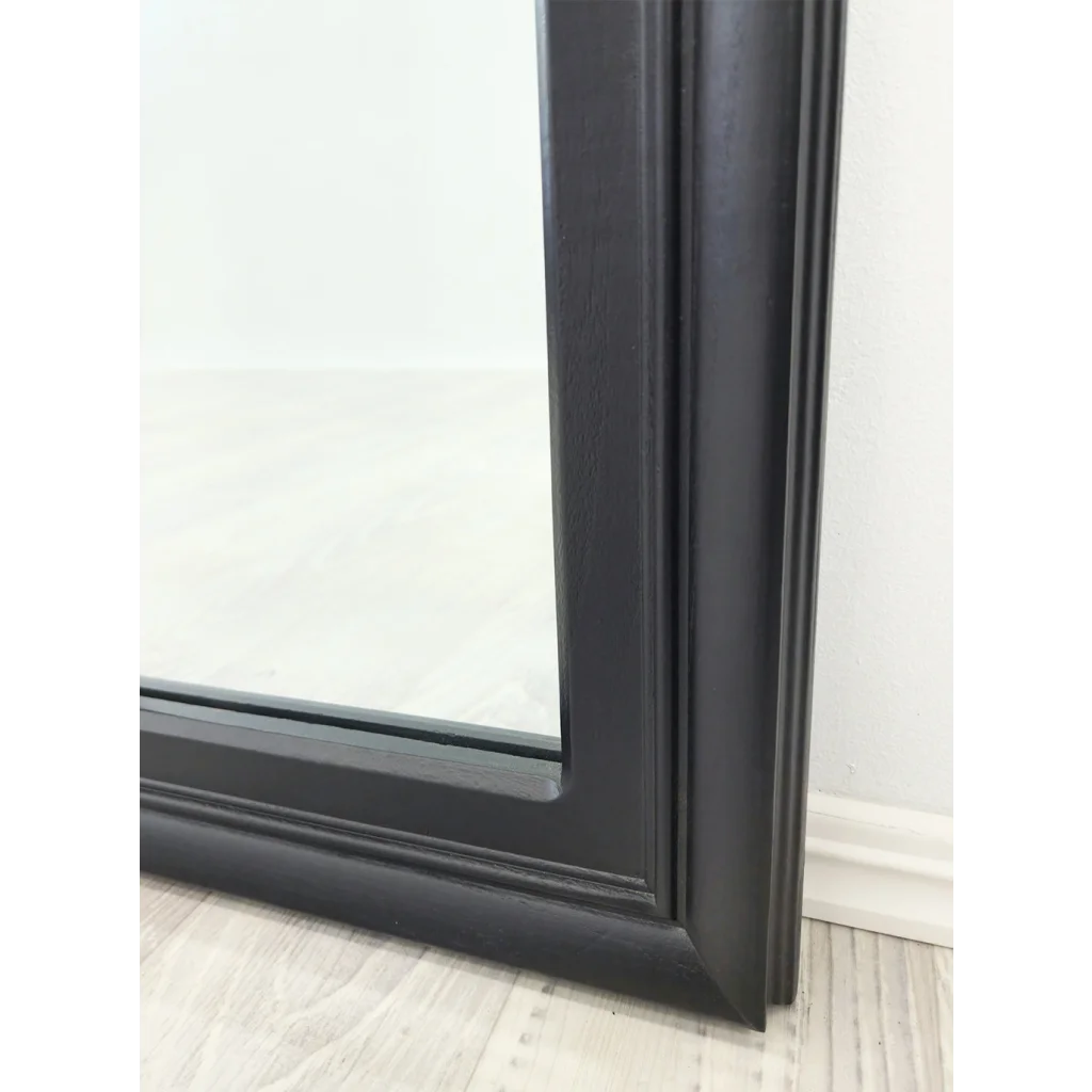 Window Style Mirror - Black Arch 100 CM x 150 CM - Home &