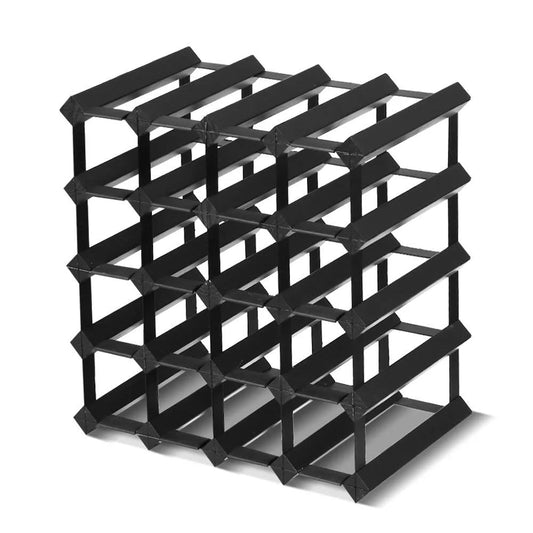 Wine Rack for 20 Bottles - Black