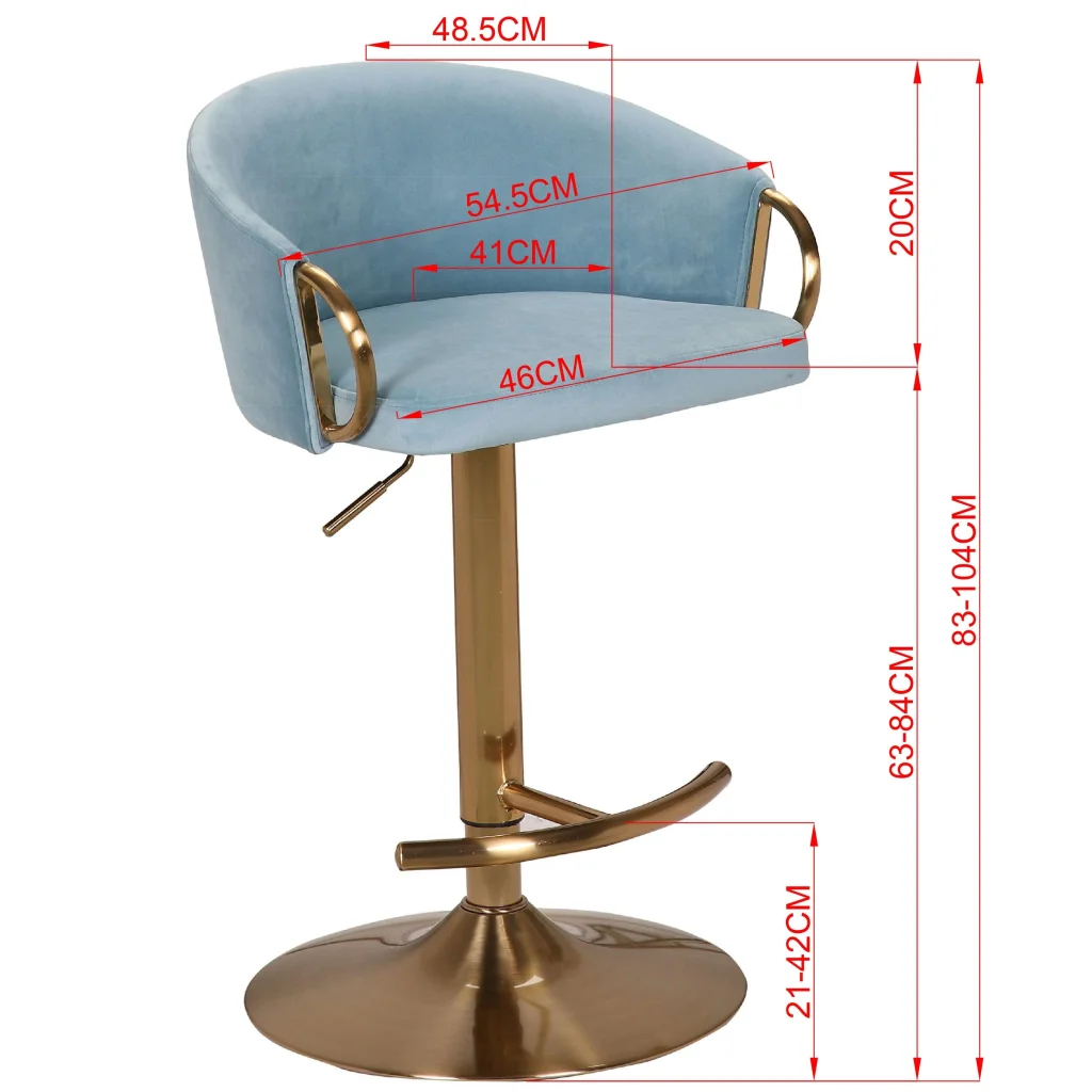 WINFREY GAS LIFT BAR STOOL - Furniture > Bar Stools &