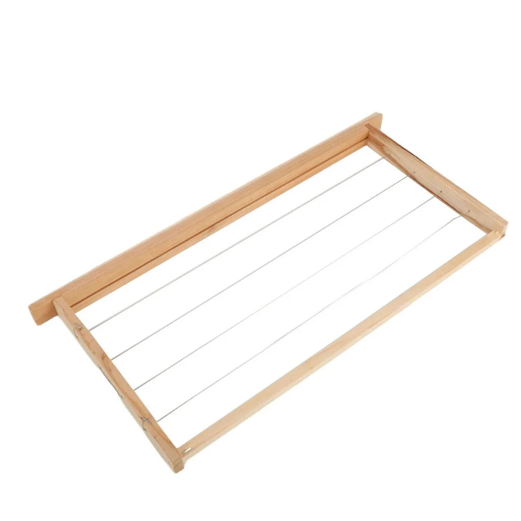 Wire Beehive Frames 10x Assembled Wood Steel Unwaxed Deep