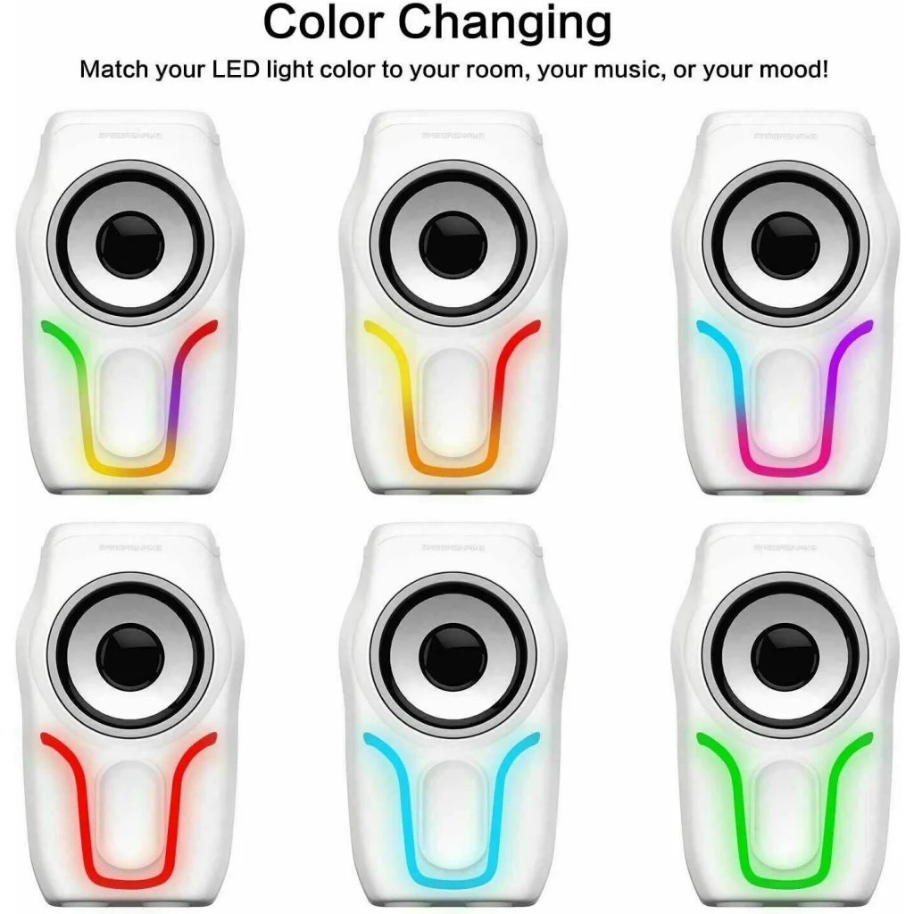 Wired Mini Gaming Speakers with 3.5mm Portable Computer