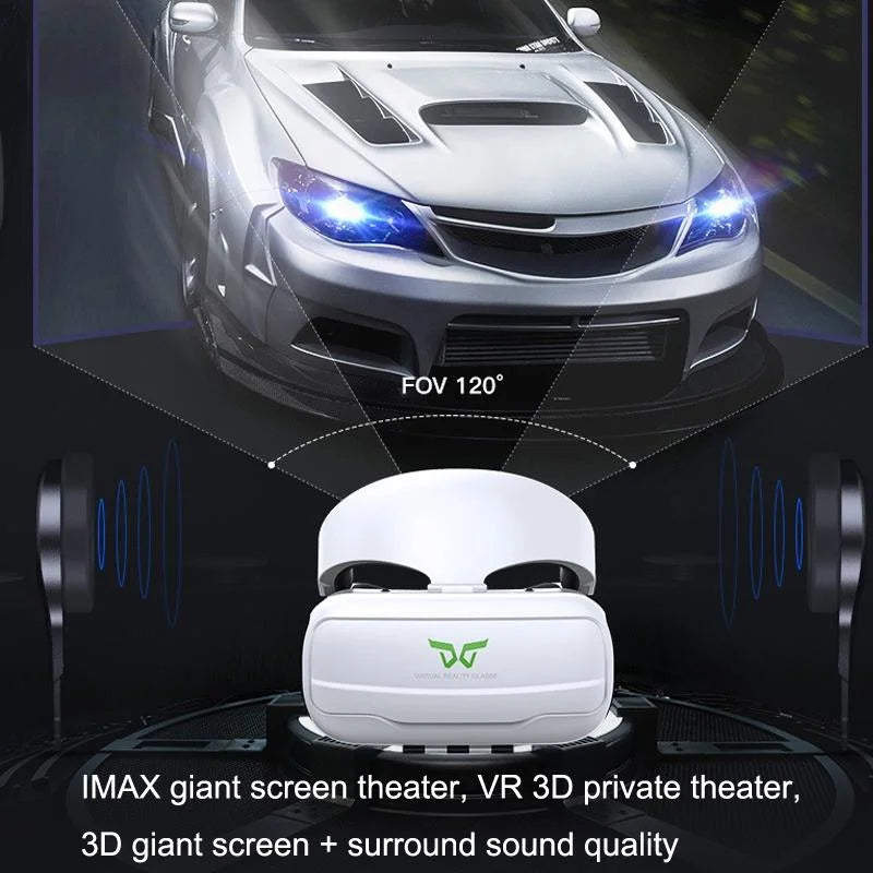 Wireless 3D Vr Gaming Headset With Bluetooth-1969996450339360775