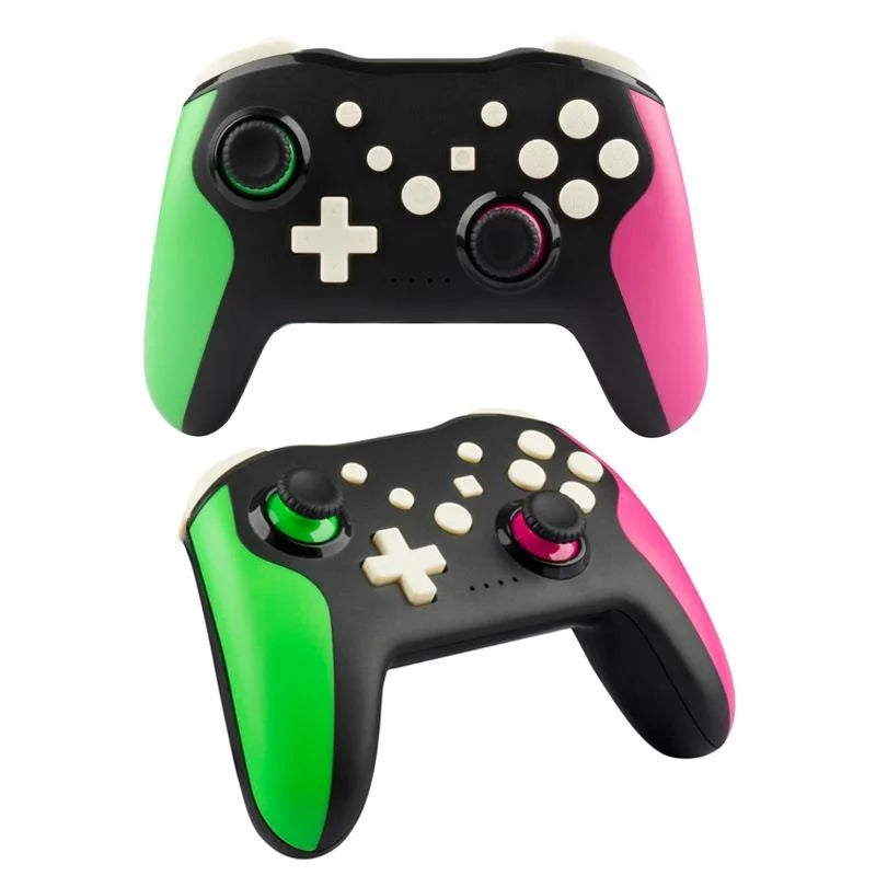 Wireless 6-axis Gamepad for Switch Pro - Green And White