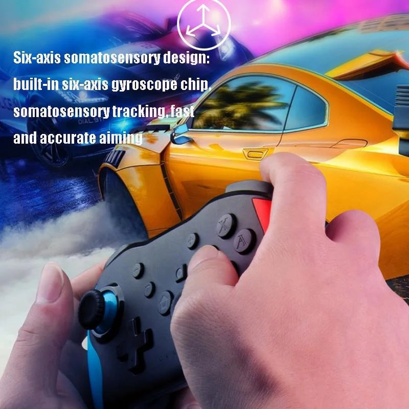 Wireless 6-axis Gamepad for Switch Pro - Green And White