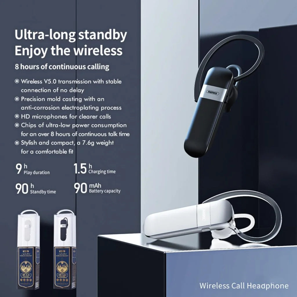 Wireless Bluetooth 5.0 Earphone With Hanging Ear Design