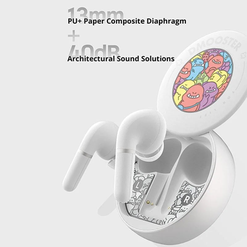 Wireless Bluetooth 5.2 Earphones With Anc and Enc Noise Reduction