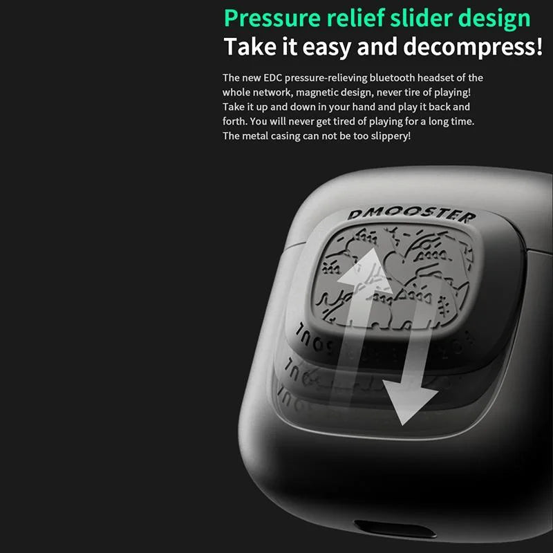 Wireless Bluetooth 5.3 Earphones - Black Ipx6 Edc-1915196506898567170