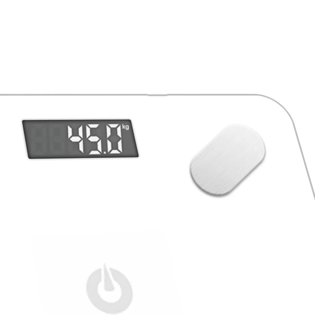 Wireless Bluetooth Digital Body Fat Scale Bathroom Weighing Scales Health Analyzer - White - Premium