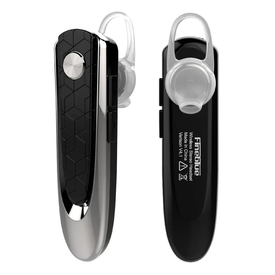 Wireless Bluetooth Earbud For Hands-Free Calls And Music - Large Battery - Black-1915198365126234112