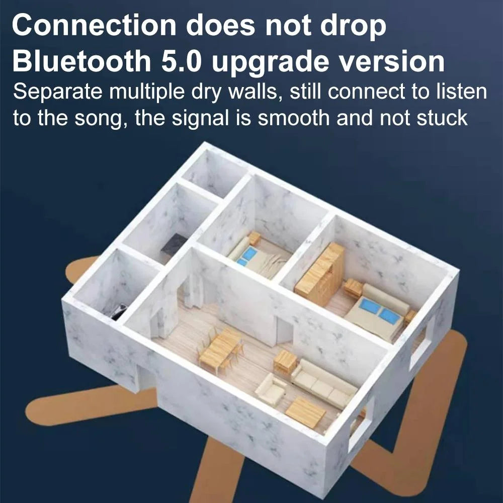 Wireless Bluetooth Earphone With Rotatable Earhook - Noise Cancelling-1915197676694147076
