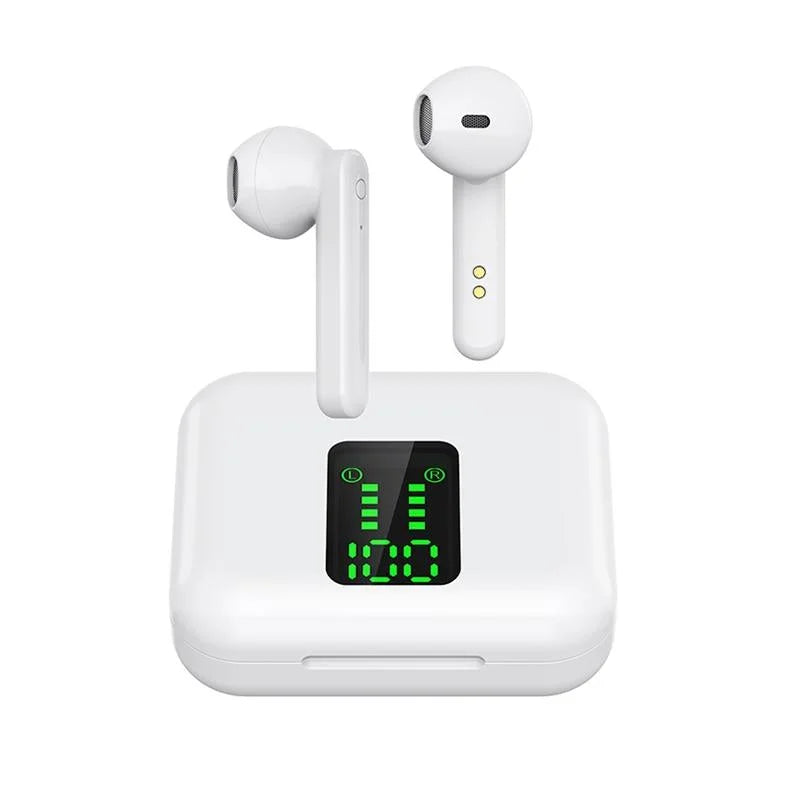Wireless Bluetooth Earphones With Charging Box and LED