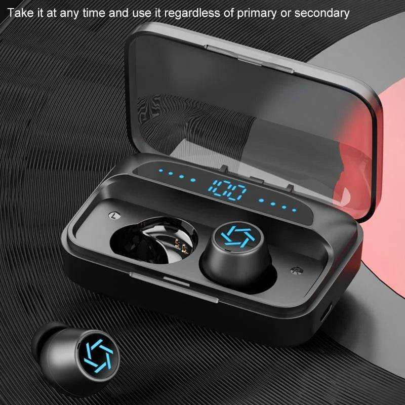 Wireless Bluetooth Earphones With Charging Box White 206
