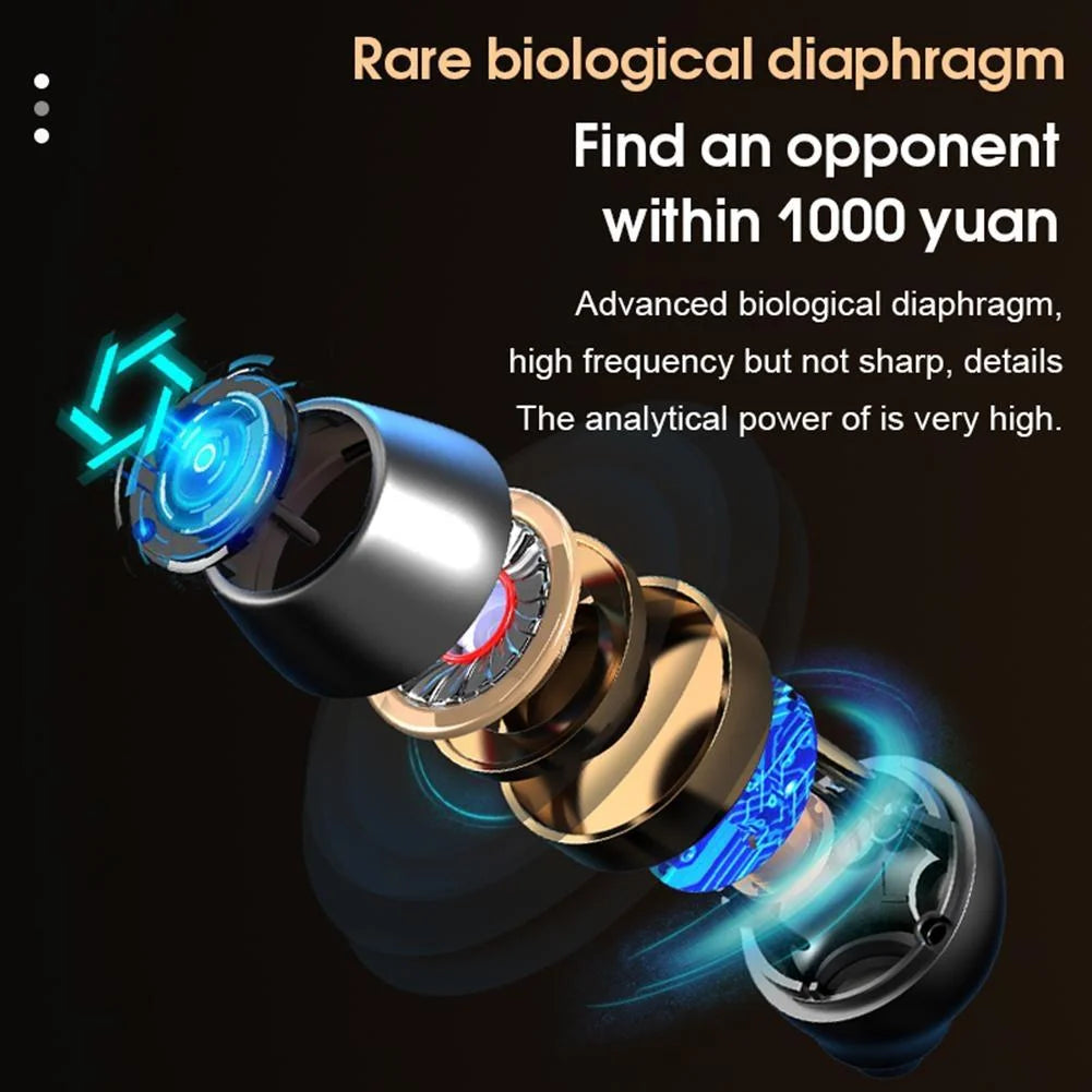 Wireless Bluetooth Earphones With Charging Box - White-1915196631632973831