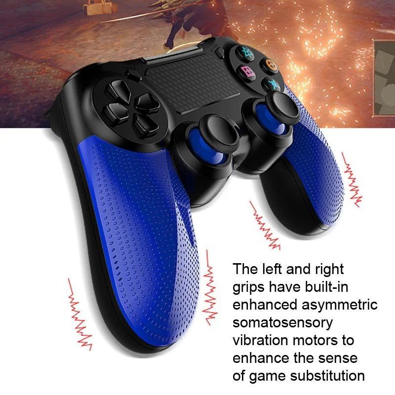 Wireless Bluetooth Gamepad for Ps4 - Dual Vibration Touch