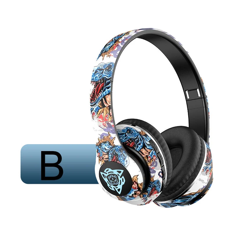 Wireless Bluetooth Headphones - Stylish Over-Ear Design