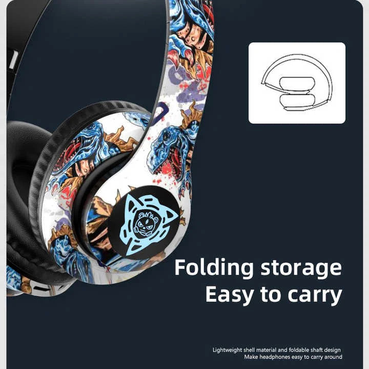 Wireless Bluetooth Headphones - Stylish Over-Ear Design
