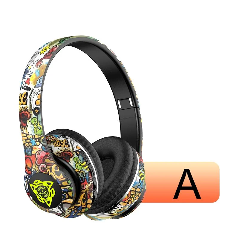 Wireless Bluetooth Headphones - Stylish Over-Ear Design