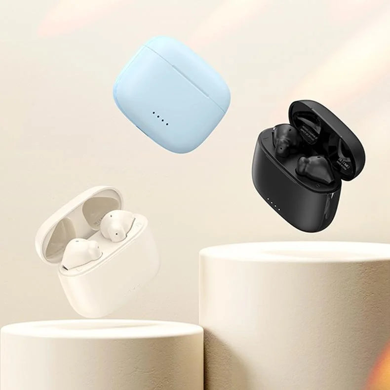 Wireless Bluetooth Headphones with Dual-microphone Noise