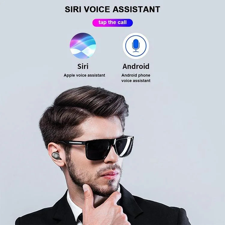 Wireless Bluetooth Headset With Touch Control And Charging Case - V5.0-1915198389801324553