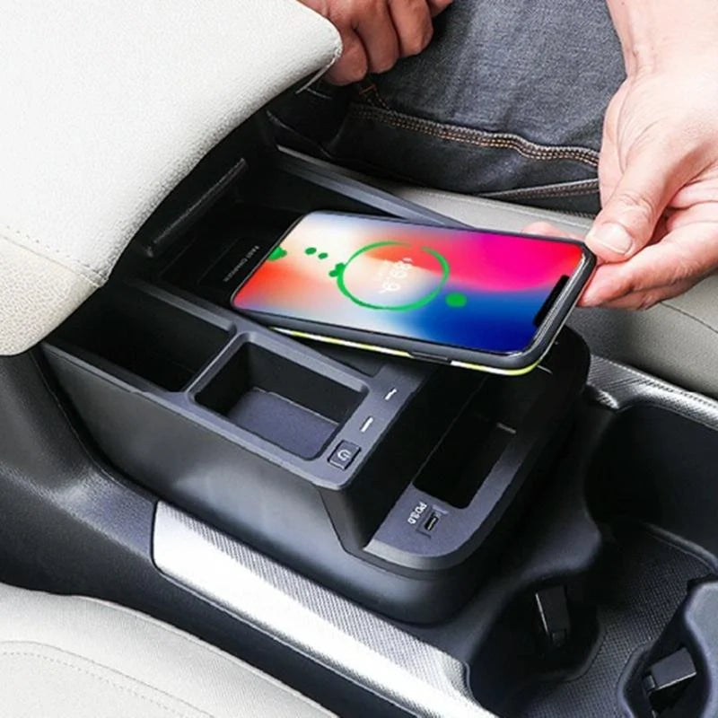 Wireless Car Charger For Honda Cr-V 2017-2022 - 10W Qi Standard Quick Charging-1915197531940327430