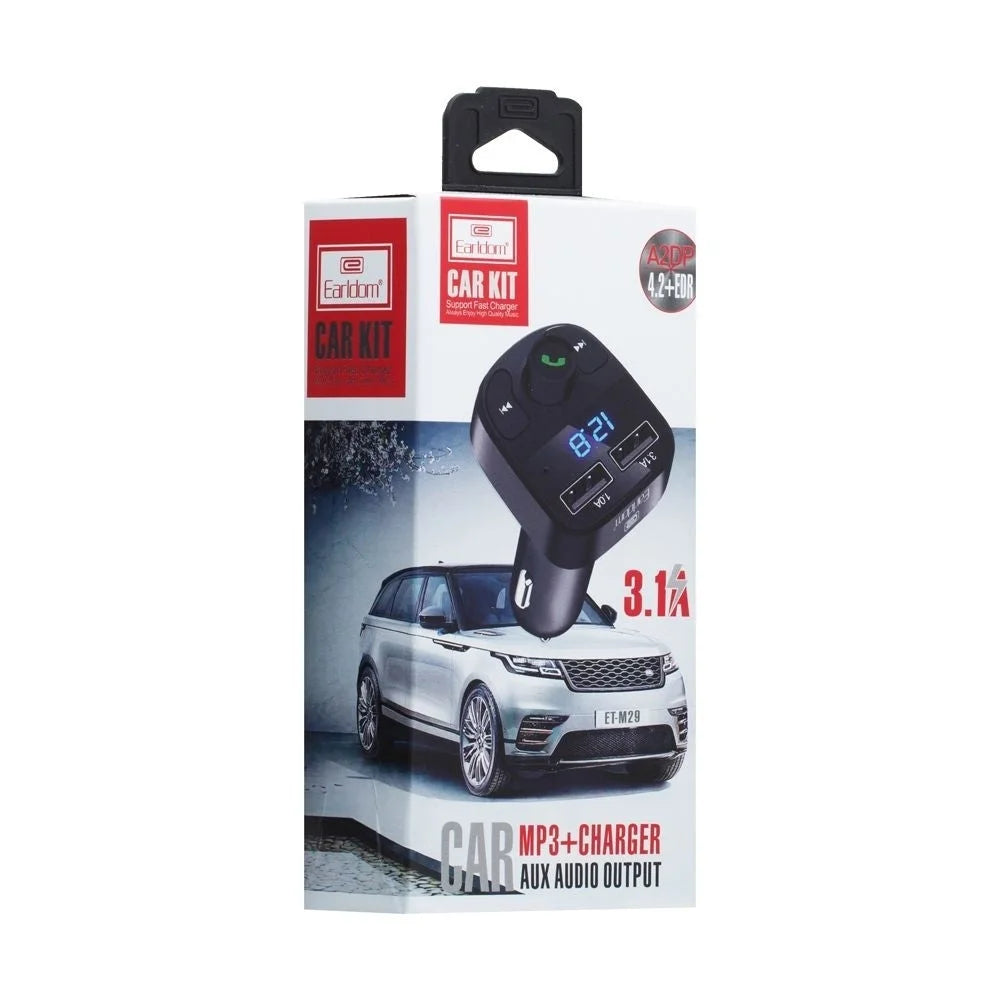 Wireless Car Kit FM Transmitter Earldom M29