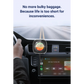 Wireless CarPlay Adapter with 1.6’’ Multi-Functional Screen