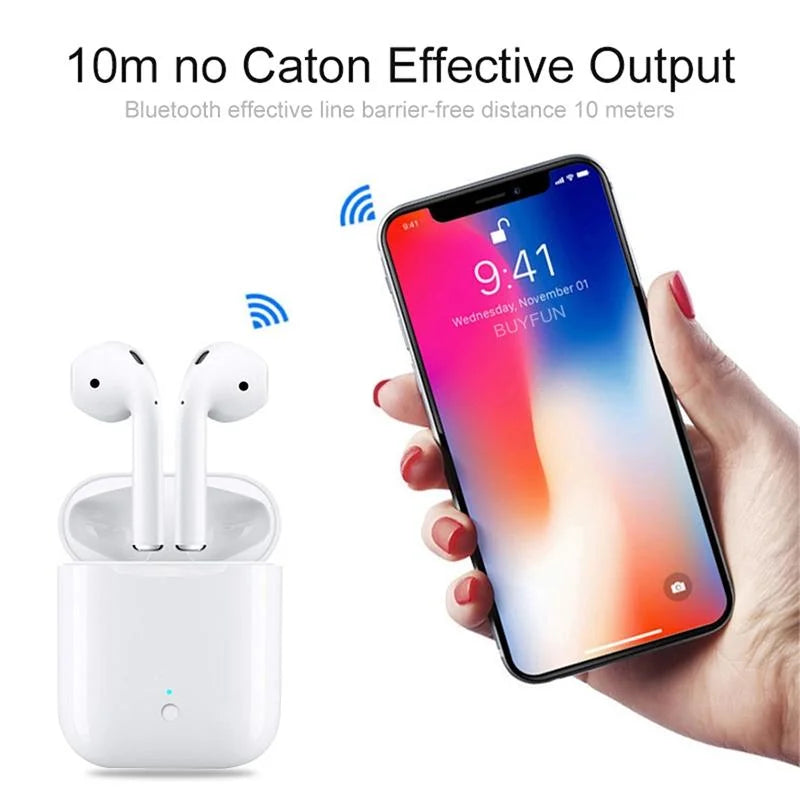 Wireless Charge Full Touch Tws Bluetooth Headset 5.0 - No Code-1915198374949294084