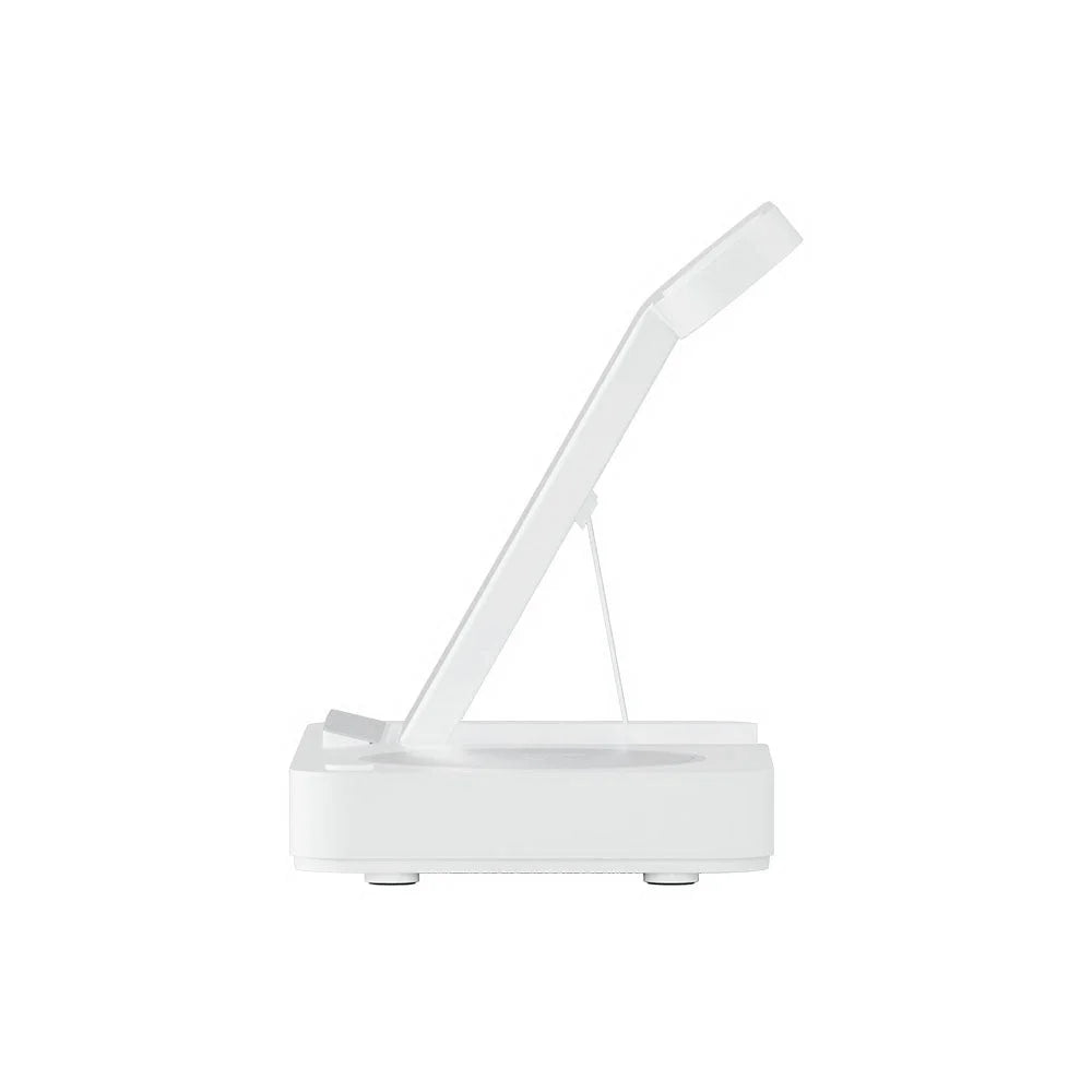 Wireless Charger Dock 4-in-1 Fast Charging for Phone - White