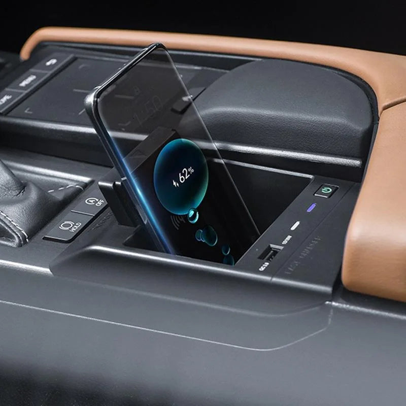 Wireless Charger For Lexus Es 2018-2022 - 10W Qi Standard Quick Charging-1915198075358547974