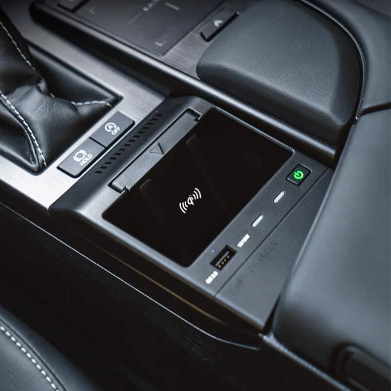 Wireless Charger For Lexus Es 2018-2022 - 10W Qi Standard Quick Charging-1915198075358547973