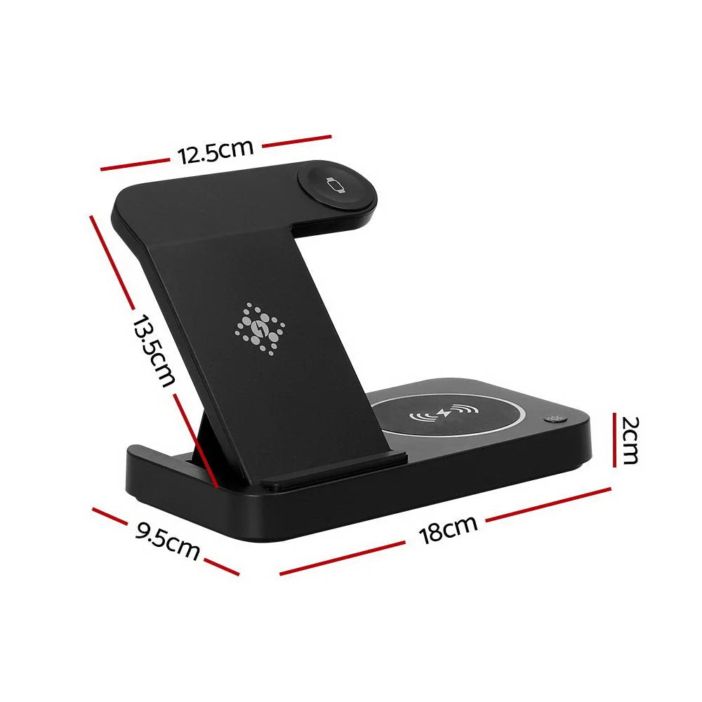 Wireless Charger Station 4-in-1 Fast Charging for Phone