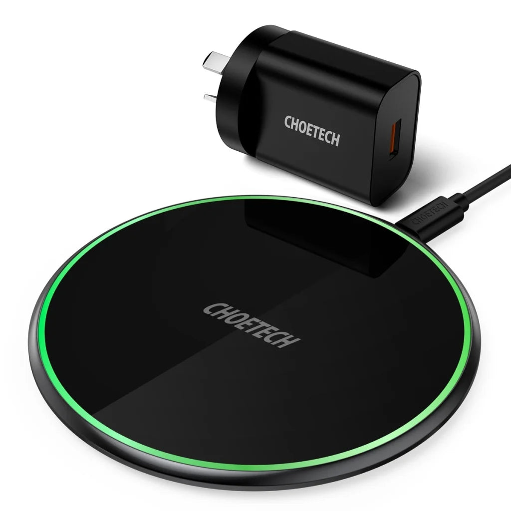 Wireless Charging Pad 15W with AC Adapter CHOETECH T559-F
