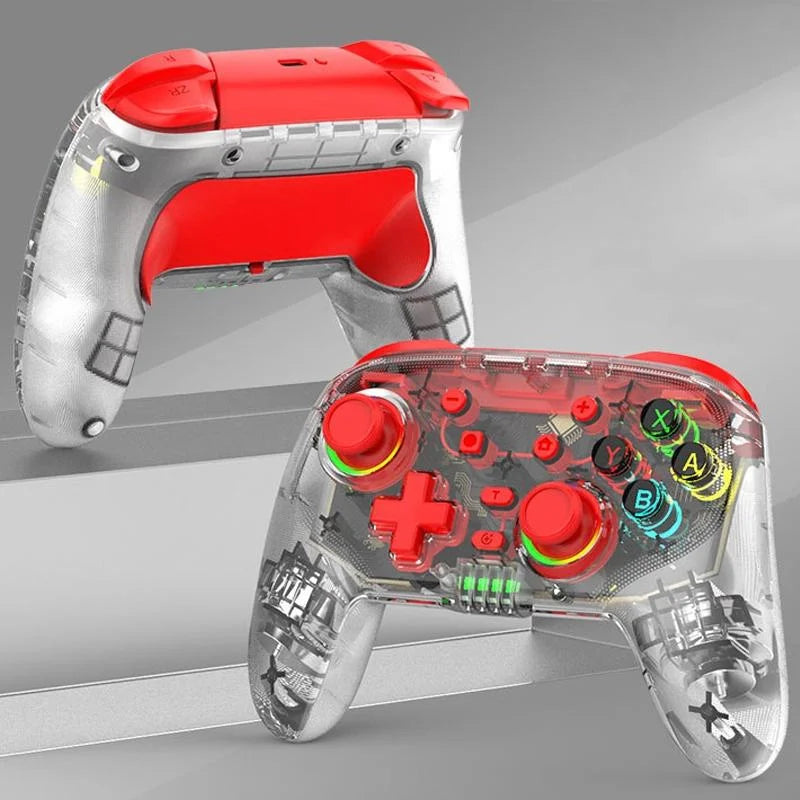 Wireless Dual Vibration Gamepad for Ps3 / Ps4 with Rgb