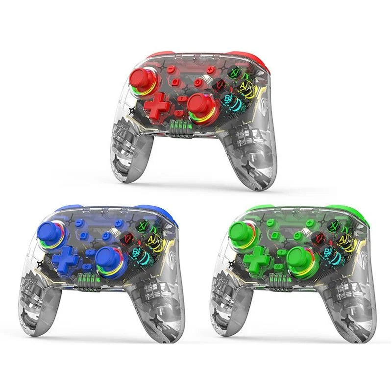 Wireless Dual Vibration Gamepad for Ps3 / Ps4 with Rgb