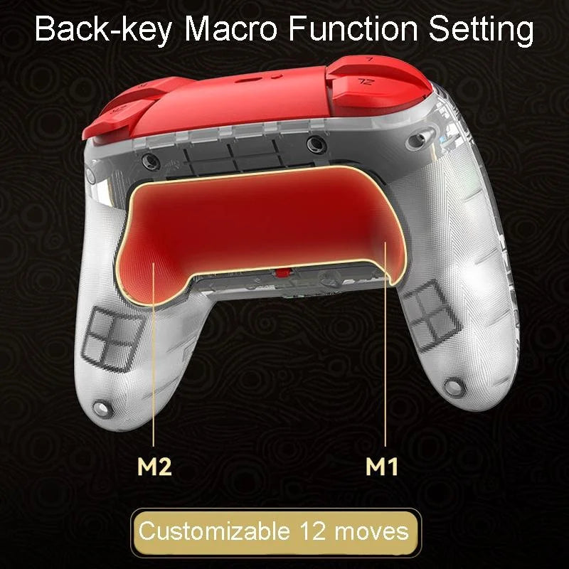 Wireless Dual Vibration Gamepad for Ps3 / Ps4 with Rgb