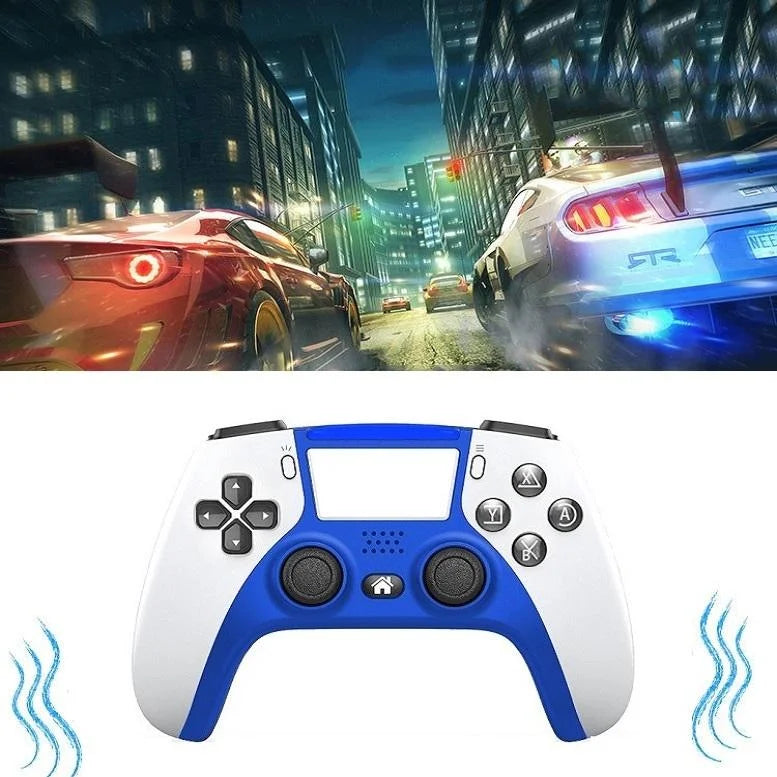 Wireless Dual-vibration Gamepad for Ps4 with Bluetooth