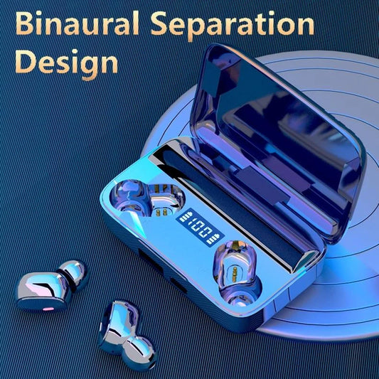 Wireless Earbuds With Noise Cancellation & Magnetic Charging - Led Display-1915196500024102913