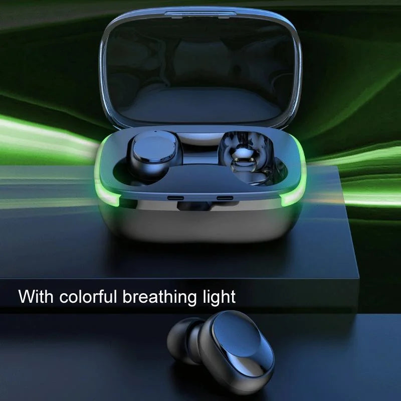 Wireless In-ear Gaming Headphones with Breathing Light