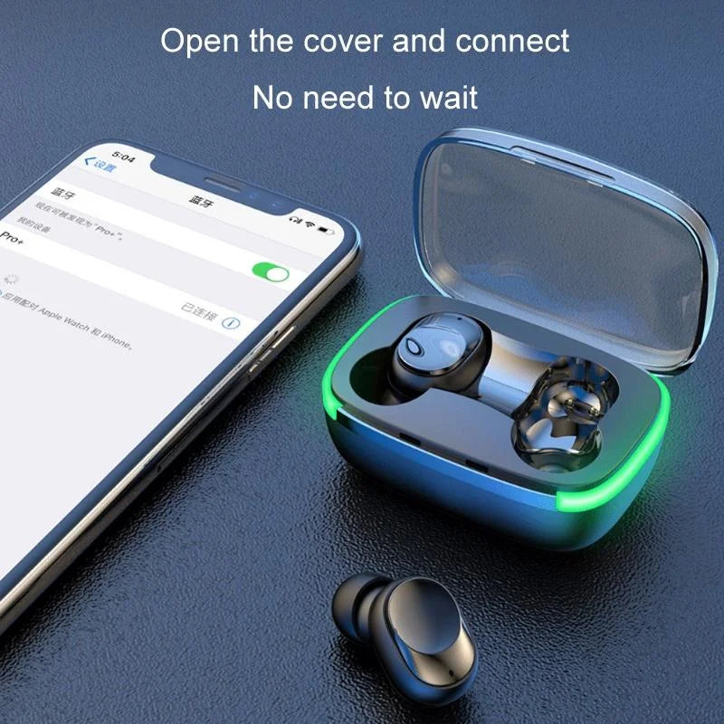 Wireless In-ear Gaming Headphones with Breathing Light