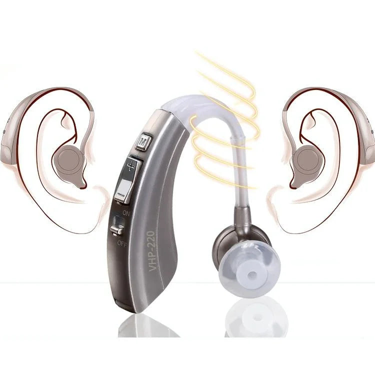 Wireless Invisible Hearing Aid For Elderly Vhp 220 Sound
