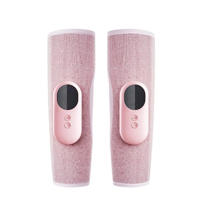 Wireless Leg Massage Pink Double Hot Compress + Air