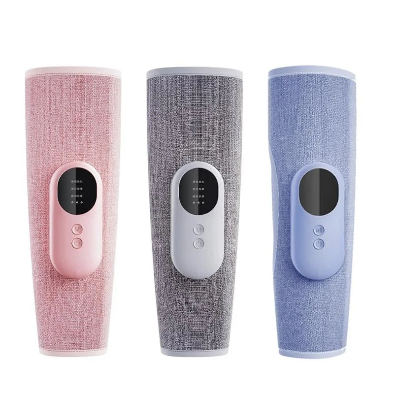 Wireless Leg Massage Pink Hot Compress + Air Pressure