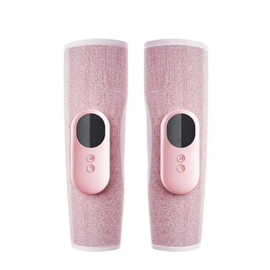 Wireless Leg Massager Pink Double Hot Compress + Air