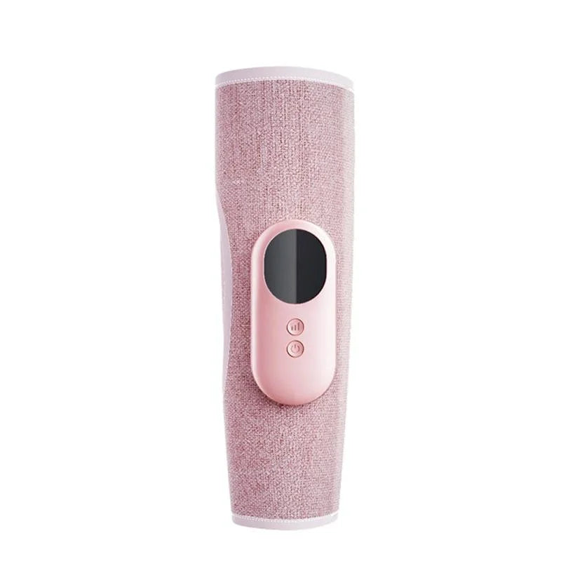 Wireless Leg Massager Pink Hot Compress + Air Pressure