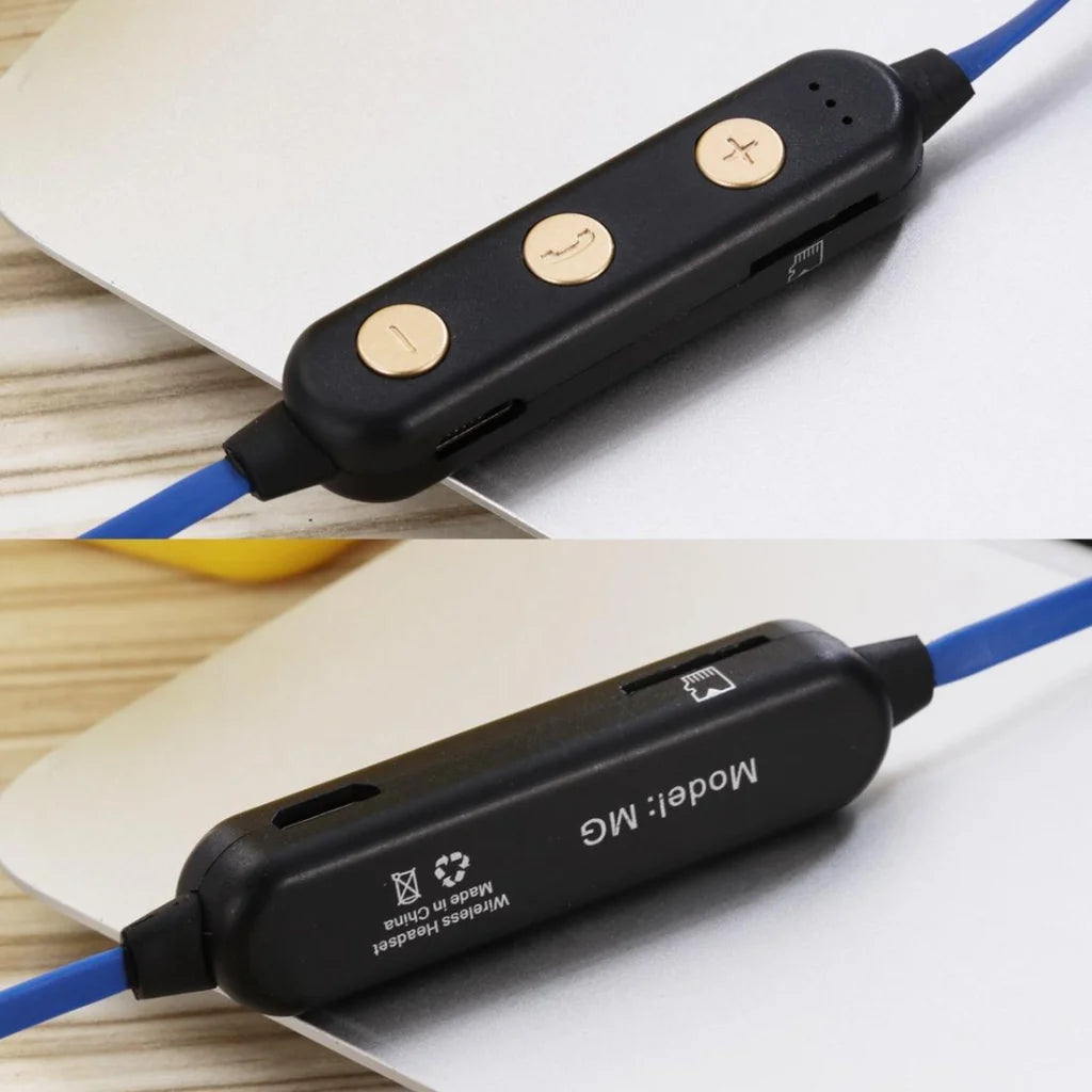 Wireless Magnetic Headphones with Tf Card Support