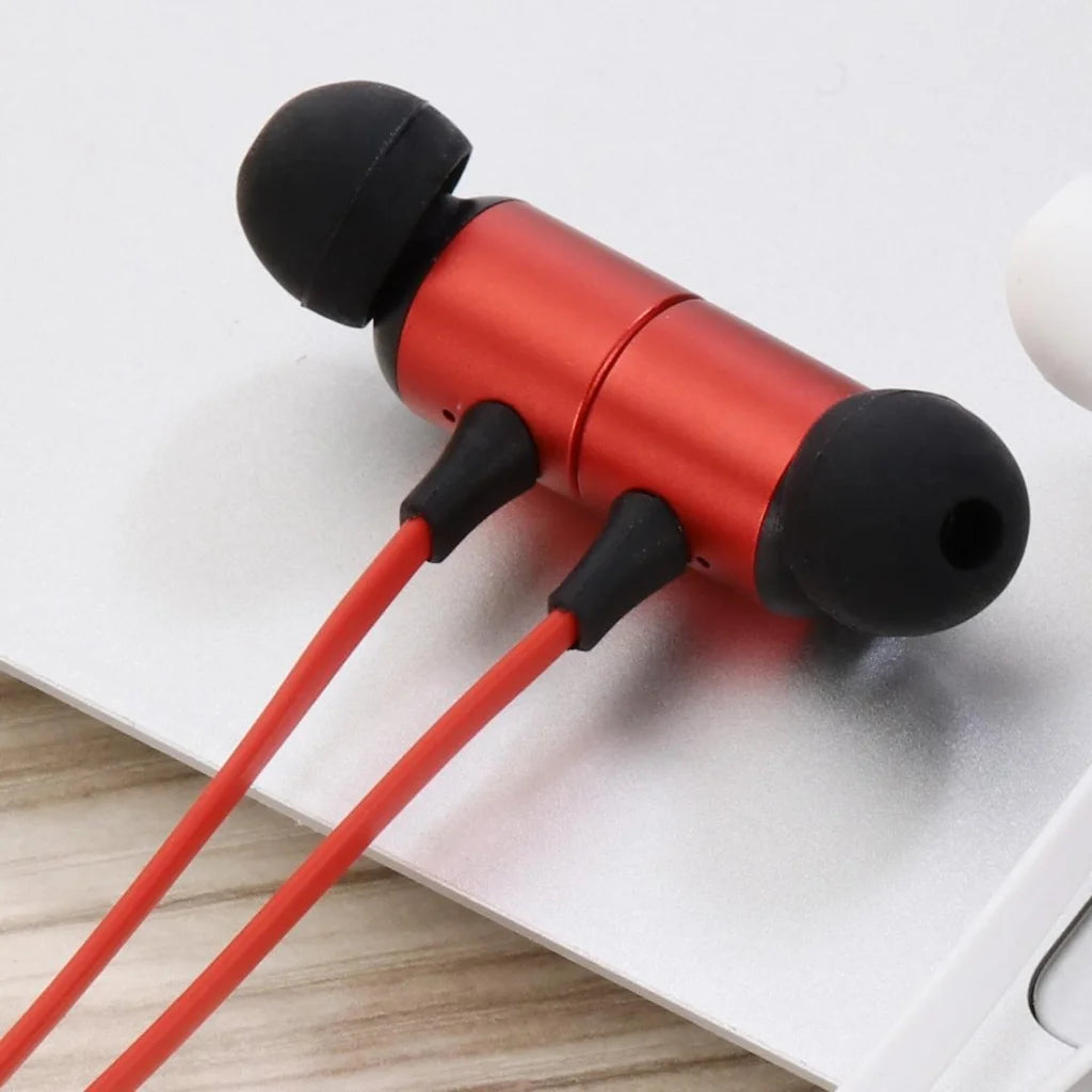 Wireless Magnetic Headphones with Tf Card Support