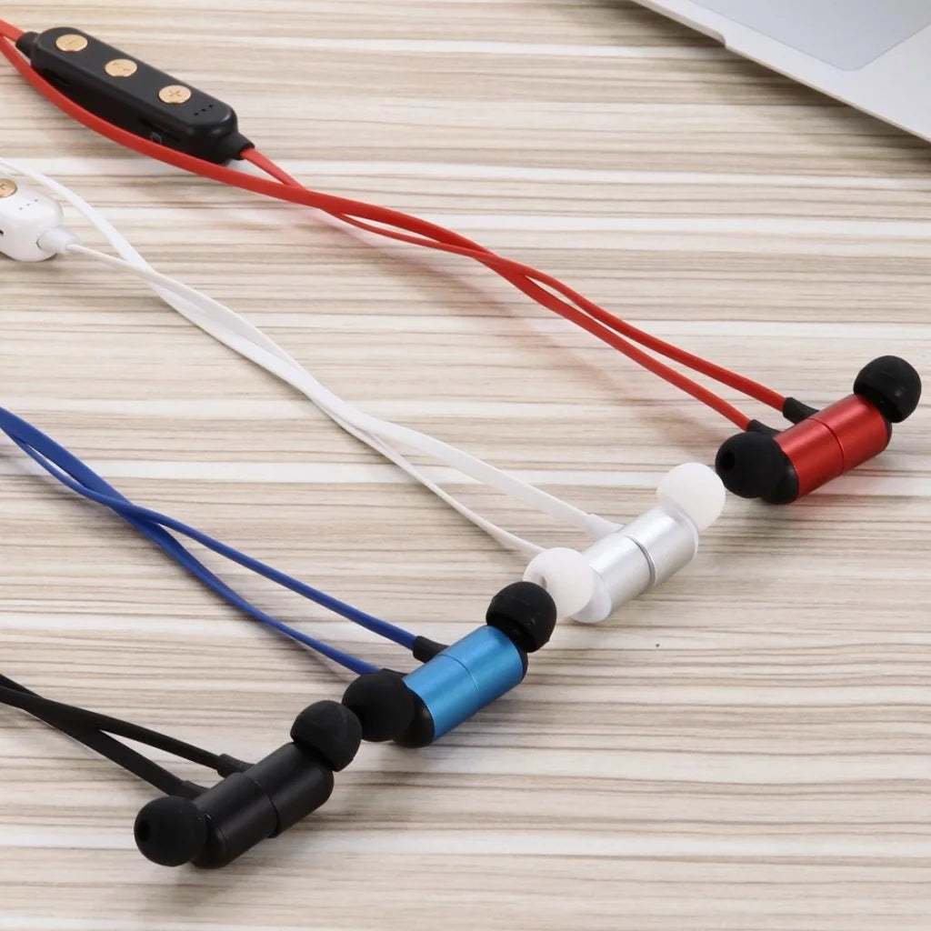 Wireless Magnetic Headphones with Tf Card Support